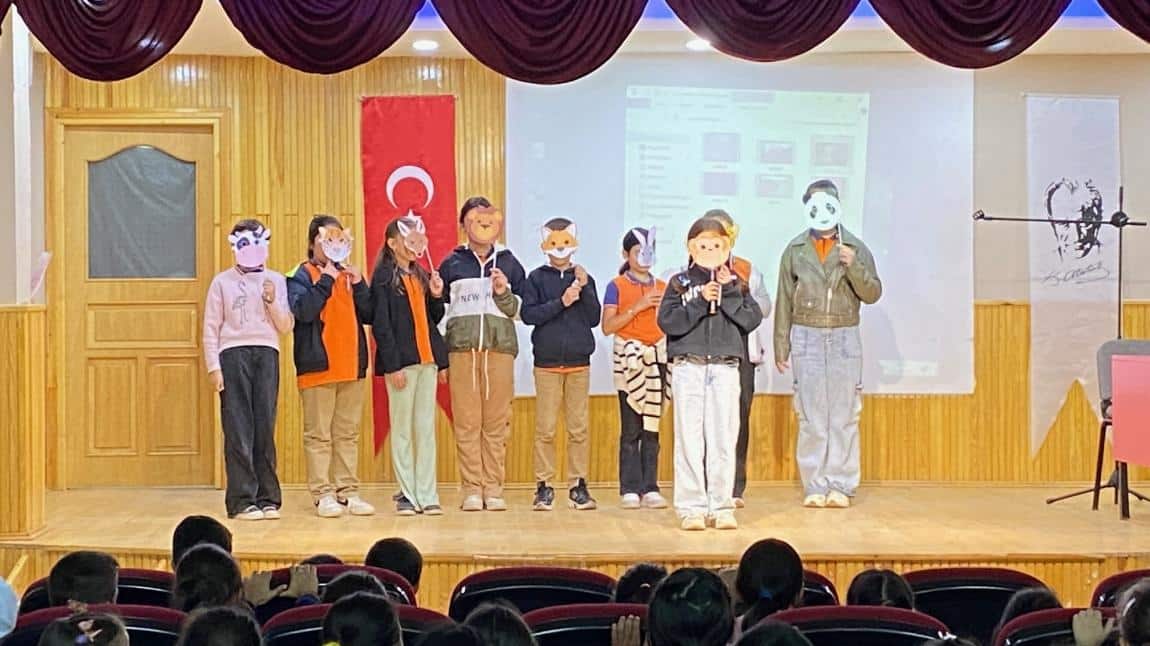Okulumuzda 4 Ekim Hayvanları Koruma Günü Etkinliği